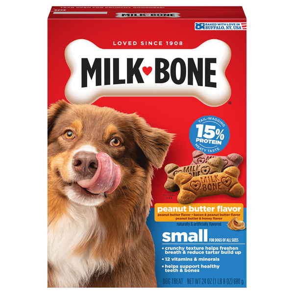 Milk-Bone Peanut Butter Variety Pack Small Dog Treats