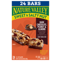 Nature Valley Chewy Dark Chocolate Peanut & Almond Granola Bars - 24 ct