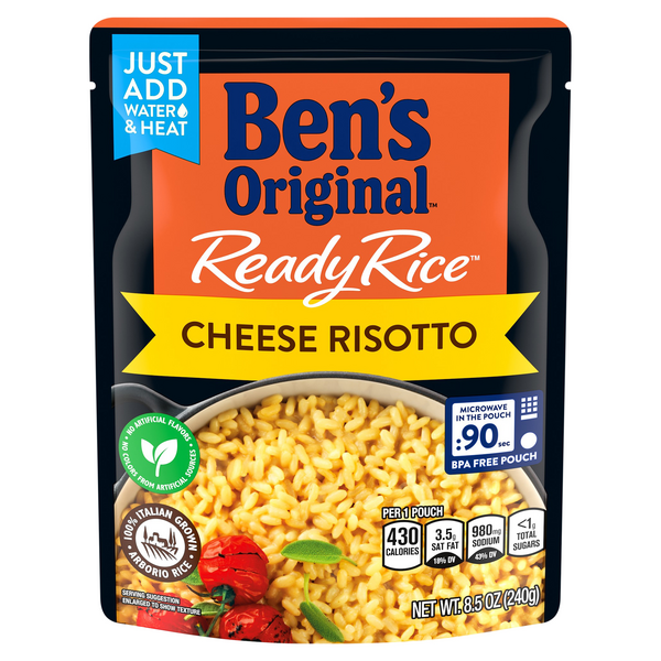 Save on Ben's Original 90 Second Ready Rice Cheese Risotto Order Online