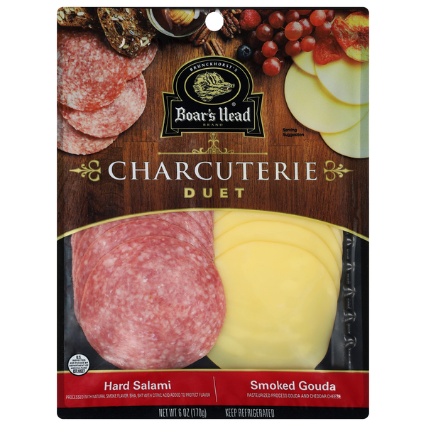 Boar's Head Charcuterie Duet Hard Salami & Smoked Gouda