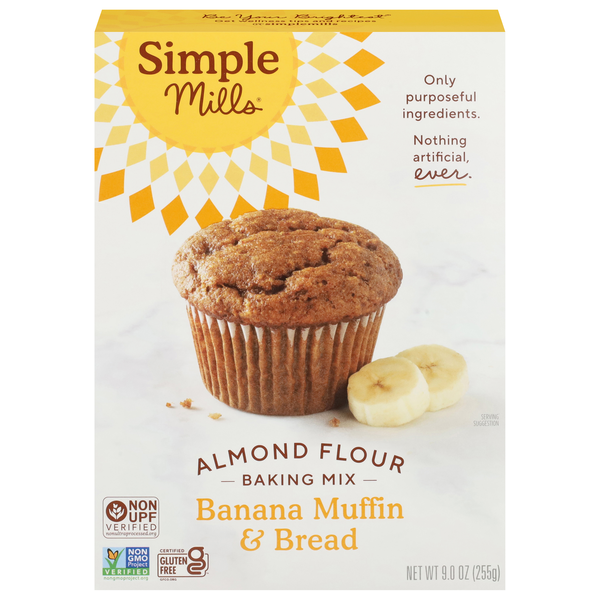 Simple Mills Gluten Free Banana Muffin & Bread Almond Flour Mix