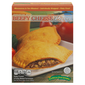 Caribbean Food Delights Jamaican Style Beefy Cheese Patties - 2 ct Frozen