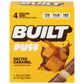 BUILT Puff Salted Caramel Protein Bars - 4 ct