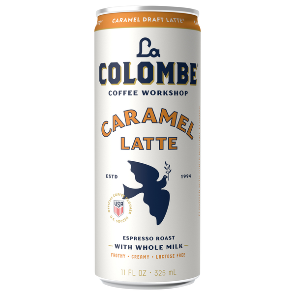 La Colombe Caramel Draft Latte Cold Brew Coffee Drink with Milk