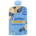 Gerber Sitter 2nd Baby Food Banana Blueberry Puree