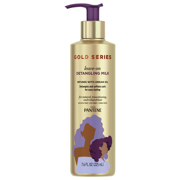 Pantene Pro-V Gold Series Leave-On Detangling Milk Infused with Argan Oil