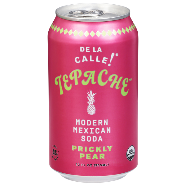 De La Calle! Organic Cactus Prickly Pear Tepache Fermented Beverage