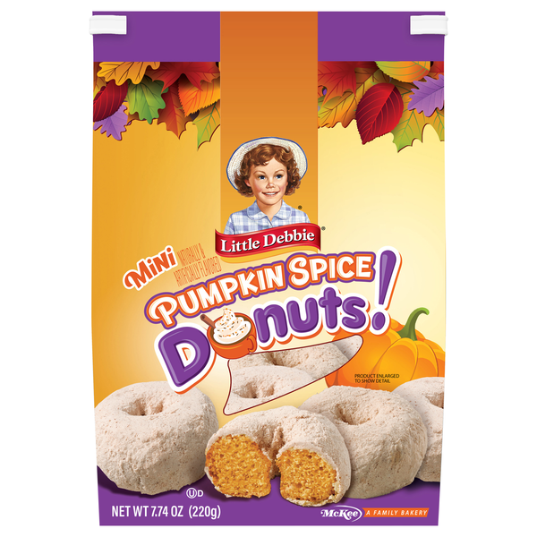 Save on Little Debbie Mini Pumpkin Spice Donuts Order Online Delivery