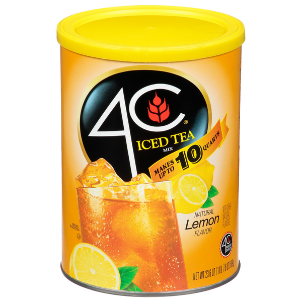 4C Lemon Flavor Iced Tea Mix
