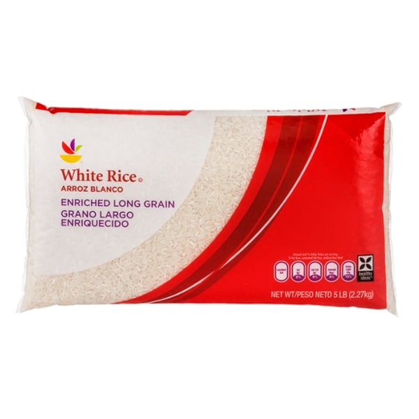 Save on Giant White Rice Long Grain Enriched Order Online Delivery Giant