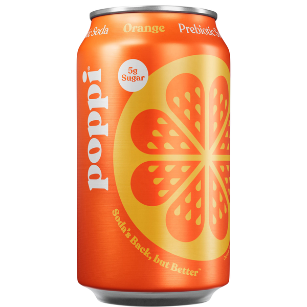Poppi Prebiotic Orange Soda