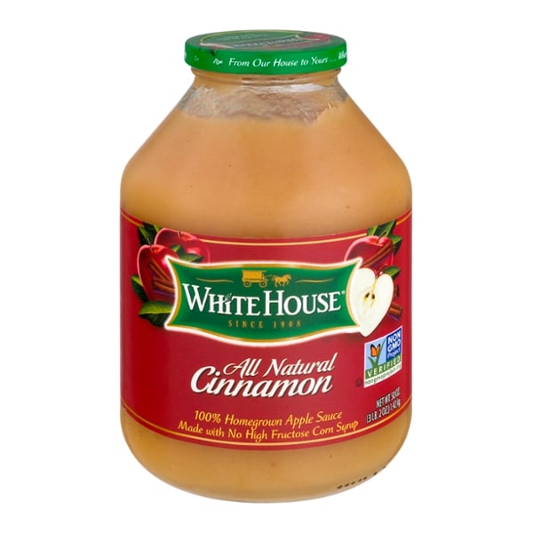 White House All Natural Cinnamon Applesauce