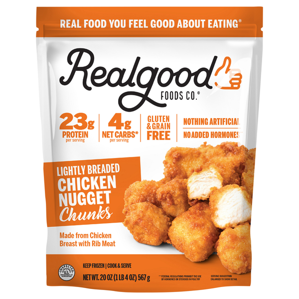 Realgood Lightly Breaded Chicken Nuggets Frozen