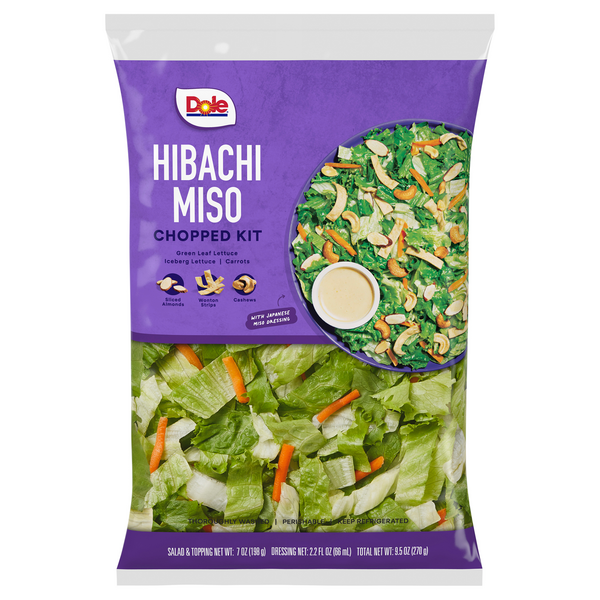 Save on Dole Chopped Salad Kit Hibachi Miso Order Online Delivery GIANT