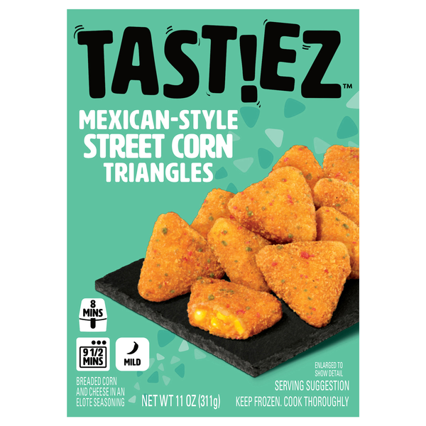 TASTIEZ Mexican-Style Street Corn Triangles Frozen