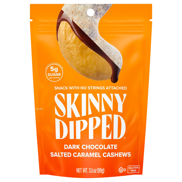 Skinny Dipped Dark Chocolate Salted Caramel Cashews