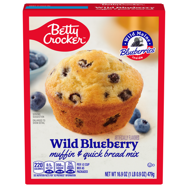 Betty Crocker Wild Blueberry Muffin & Quick Bread Mix