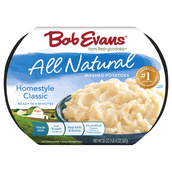 Bob Evans Mashed Potatoes Homestyle Classic All Natural
