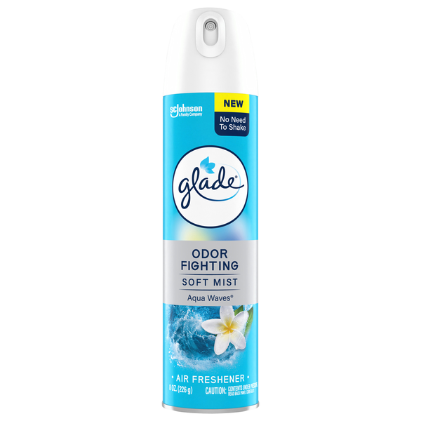 Glade Aqua Waves Air Freshener Aerosol Spray