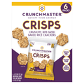 Crunchmaster Original Crunchy Rice Crisps Crackers - 6 ct