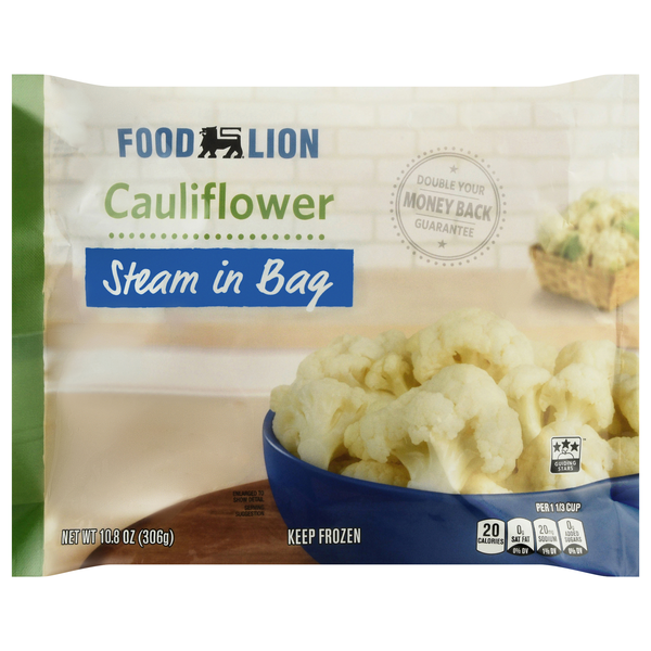 Food Lion Steam in Bag Cauliflower Frozen