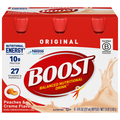 BOOST Original Peaches & Creme 10g Protein Nutritional Drink - 6 pk