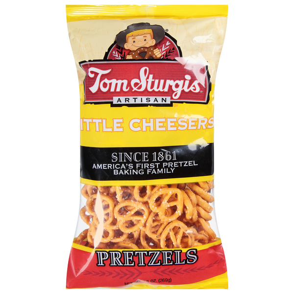 Save on Tom Sturgis Artisan Pretzels Little Cheesers Order Online Delivery GIANT