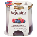La Fermiere Creamy Whole Milk Raspberry Blueberry Yogurt