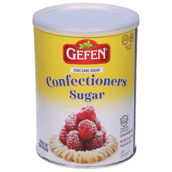 Gefen Kosher Pure Cane Confectioners Powdered Sugar