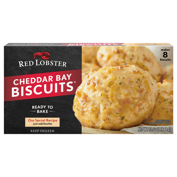 Red Lobster Cheddar Bay Biscuits - 8 ct Frozen