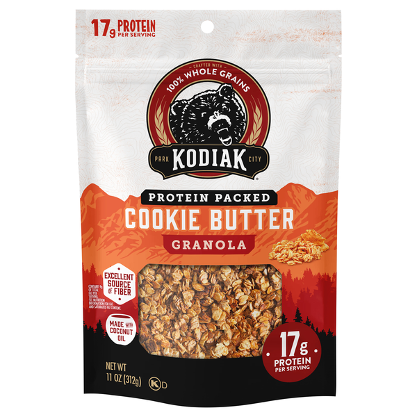 Kodiak Protein Packed Cookie Butter Granola