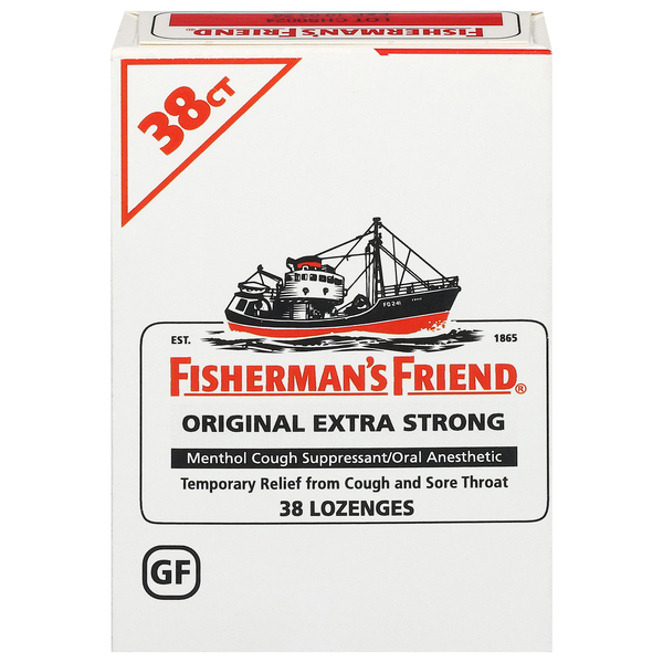 Fisherman's Friend Original Extra Strong Menthol Cough Suppressant Lozenge