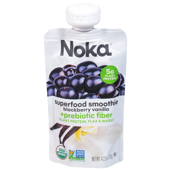 Noka Organic Blackberry Vanilla Superfood Smoothie