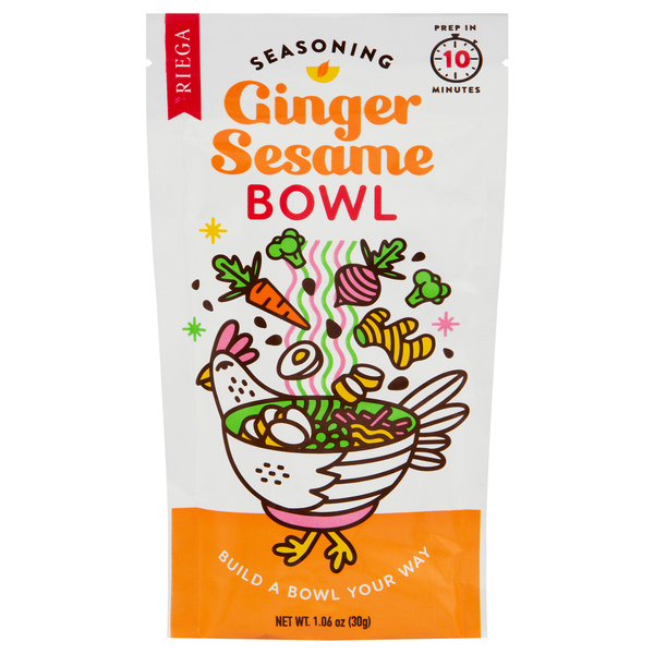 Riega Ginger Sesame Bowl Seasoning
