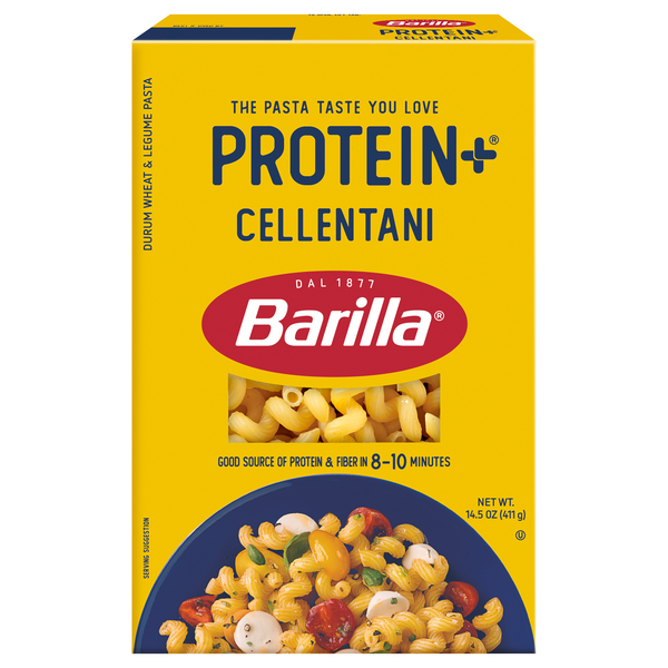 Barilla Protein+ Plant-Based Cellentani Pasta