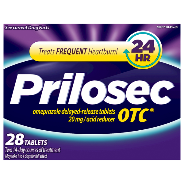 Prilosec OTC 20 mg Acid Reducer Tablets