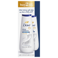 Dove Deep Moisture Body Wash 20 oz/2 ct
