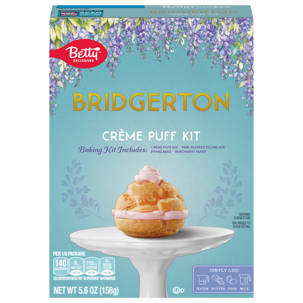Betty Crocker Bridgerton Creme Puff Baking Kit