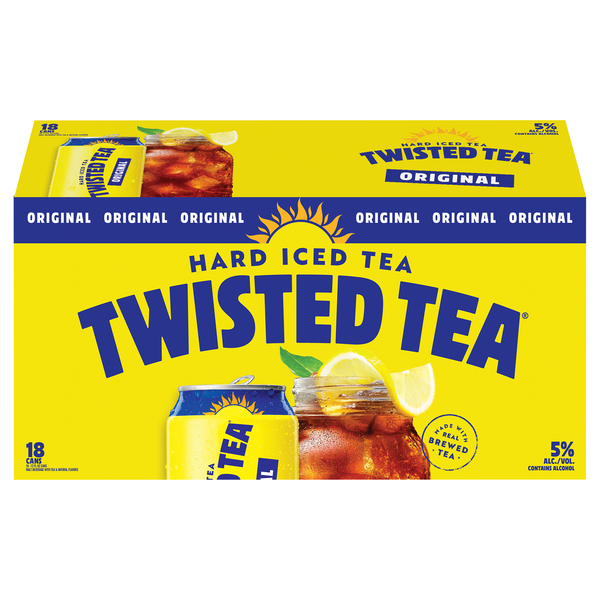 Twisted Tea Original Hard Iced Tea - 18 pk