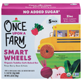 Once Upon a Farm Organic Raspberry Beet & Kale Soft Baked Bars - 5 ct