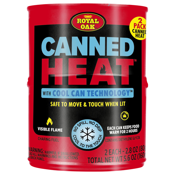 Royal Oak Canned Heat Chafing Fuel - 2 ct
