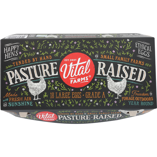 Vital Farms Pasture Raised Large Brown Eggs