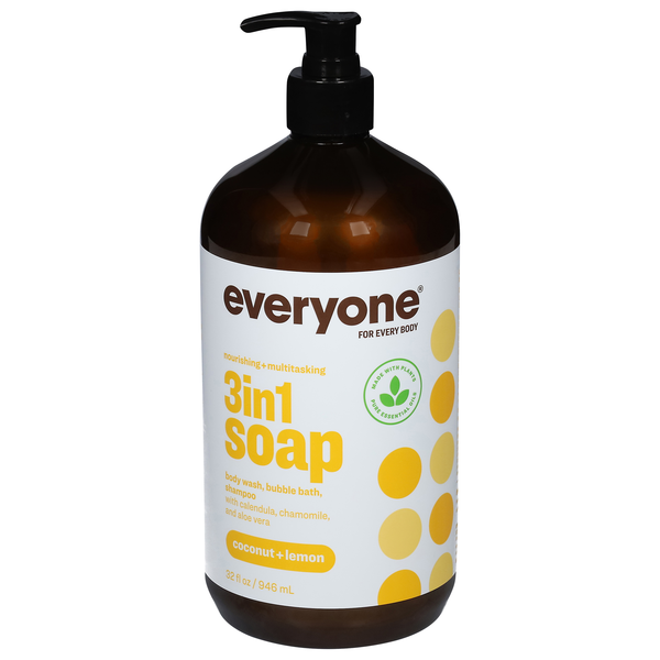 Save on Everyone Soap 3in1 Body Wash & Bubble Bath Coconut + Lemon