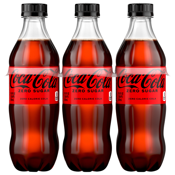 Coca-Cola Zero Sugar Cola Soda - 6 pk