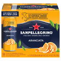 San Pellegrino Italian Aranciata Sparkling Orange Beverage - 6 pk