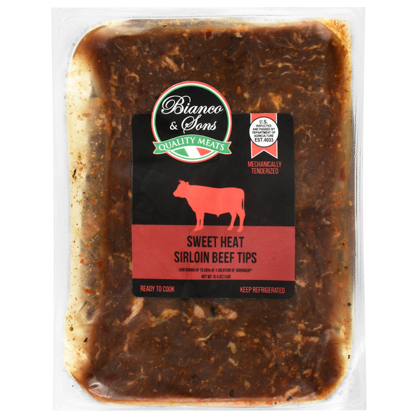 Bianco & Sons Sweet Heat Sirloin Beef Tips