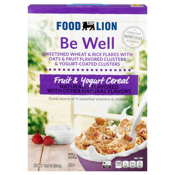 Food Lion Be Well Fruit & Yogurt Cereal