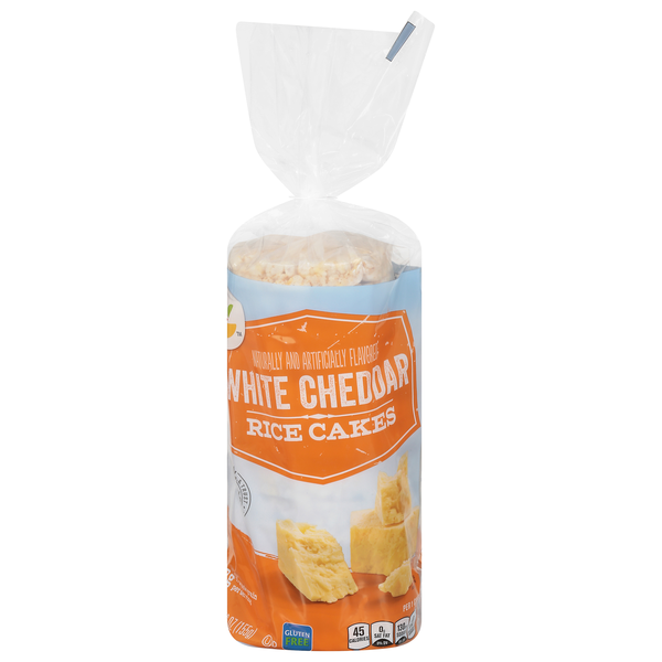 Our Brand Rice Cakes White Cheddar Gluten Free