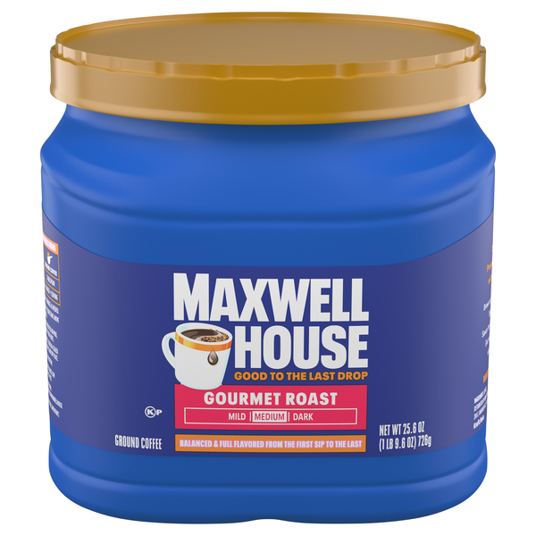Maxwell House Gourmet Roast Medium Roast Ground Coffee