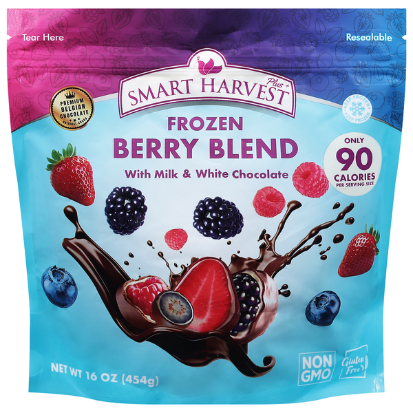 Smart Harvest Milk & White Chocolate Covered Berry Blend Frozen